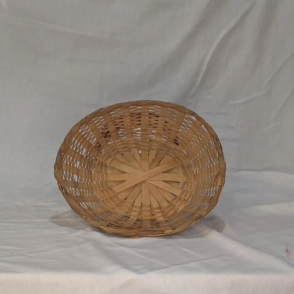 Handmade woven basket handmade woven